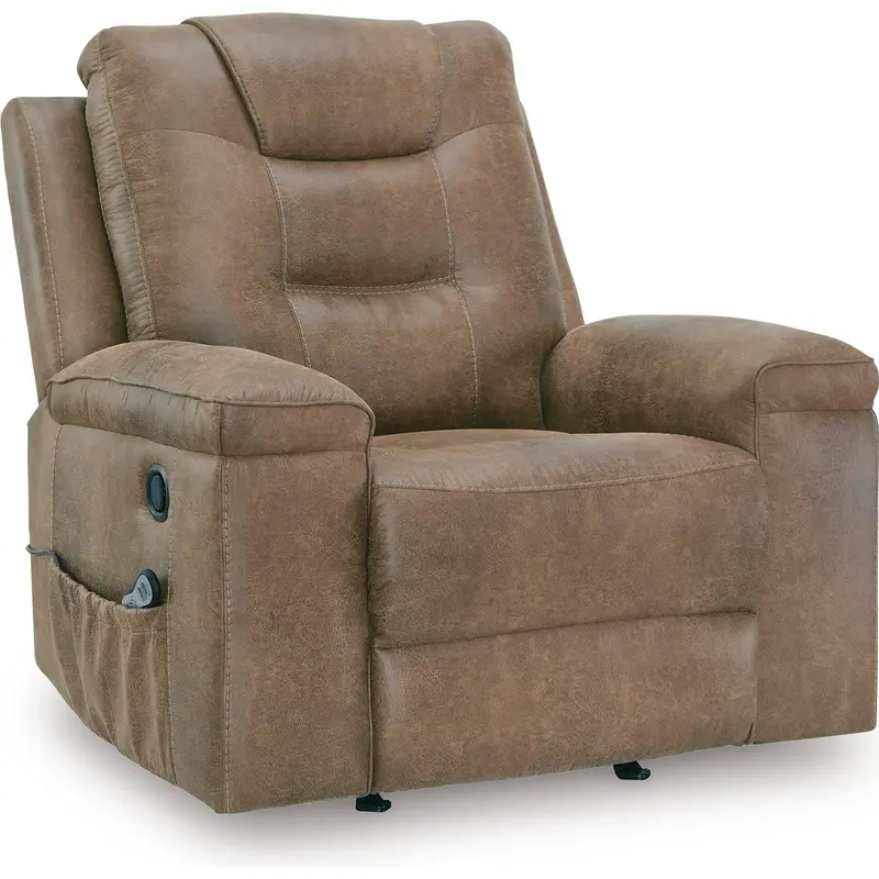 Ashley Stockworth Pc6560425C Rocker Recliner – Leather-Look Comfort Chair 1