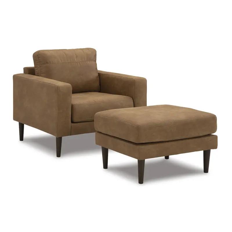 Ashley Telora Stylish Armchair And Ottoman Combo – 41002U2 1