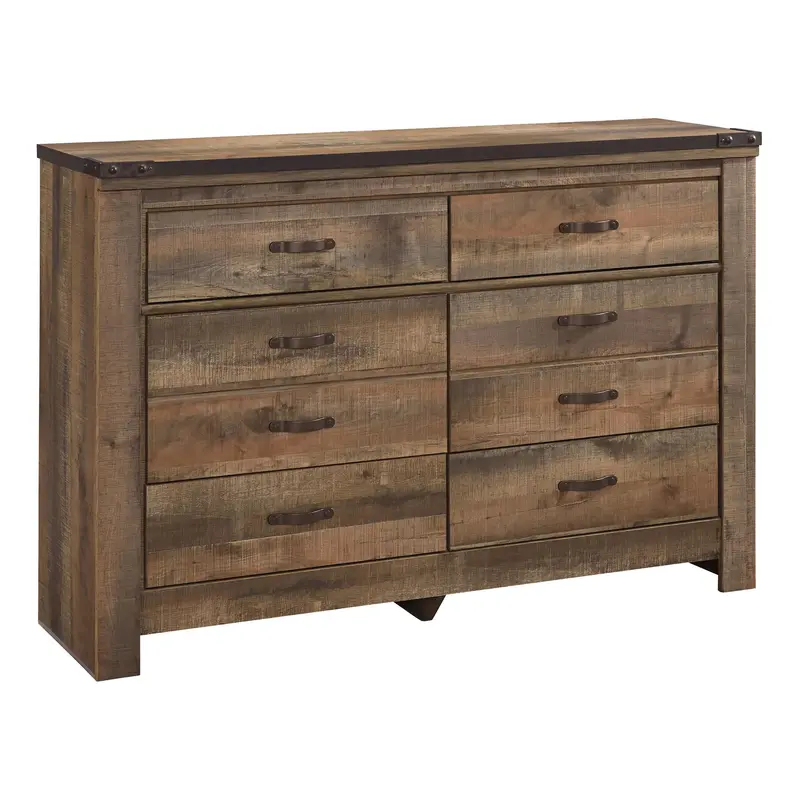 Ashley Trinell B446-31 Six-Drawer Dresser With Smooth-Glide Drawers 1