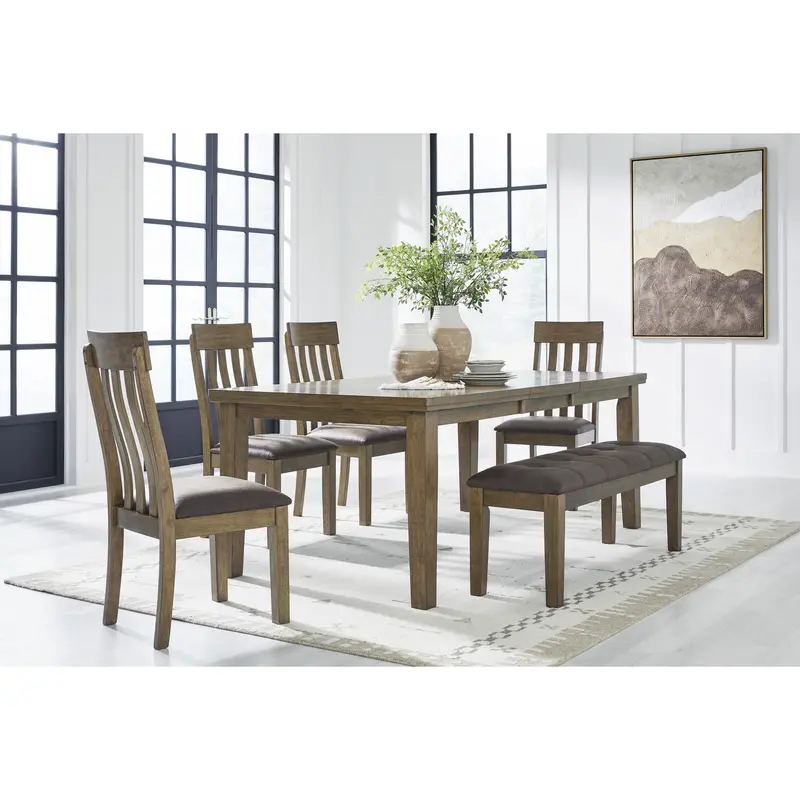 Ashley Urbinforte Standard Height Dining Set – 6-Piece Pcd592 1