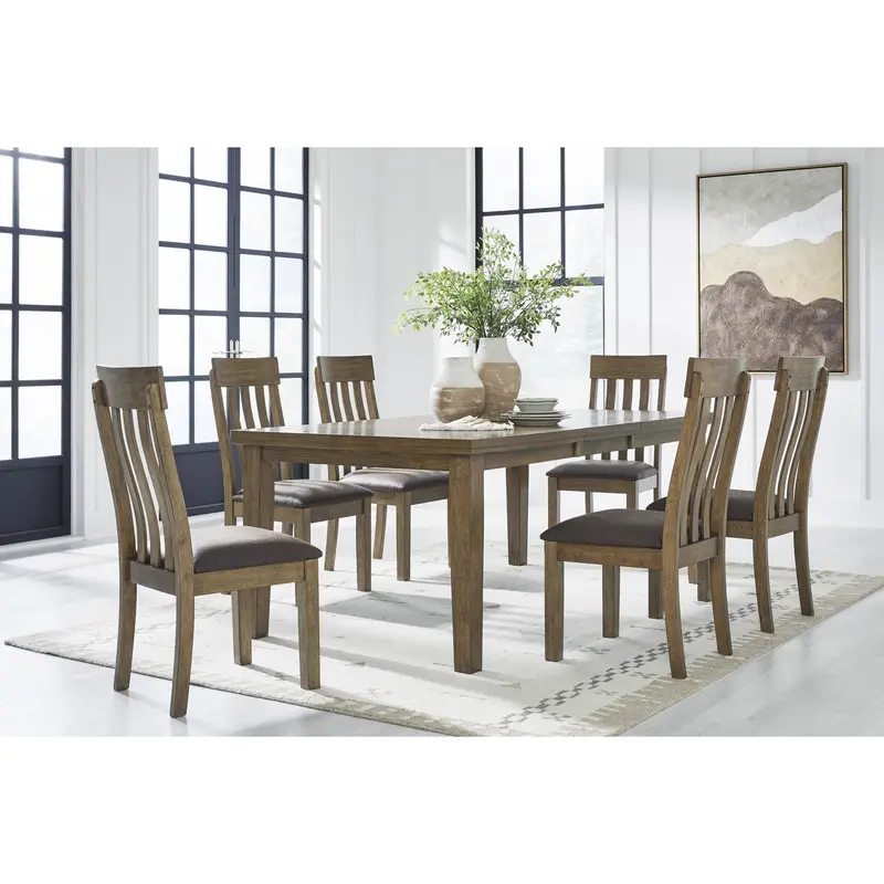 Ashley Urbinforte Standard Height Dining Set – 7-Piece Pcd592 1