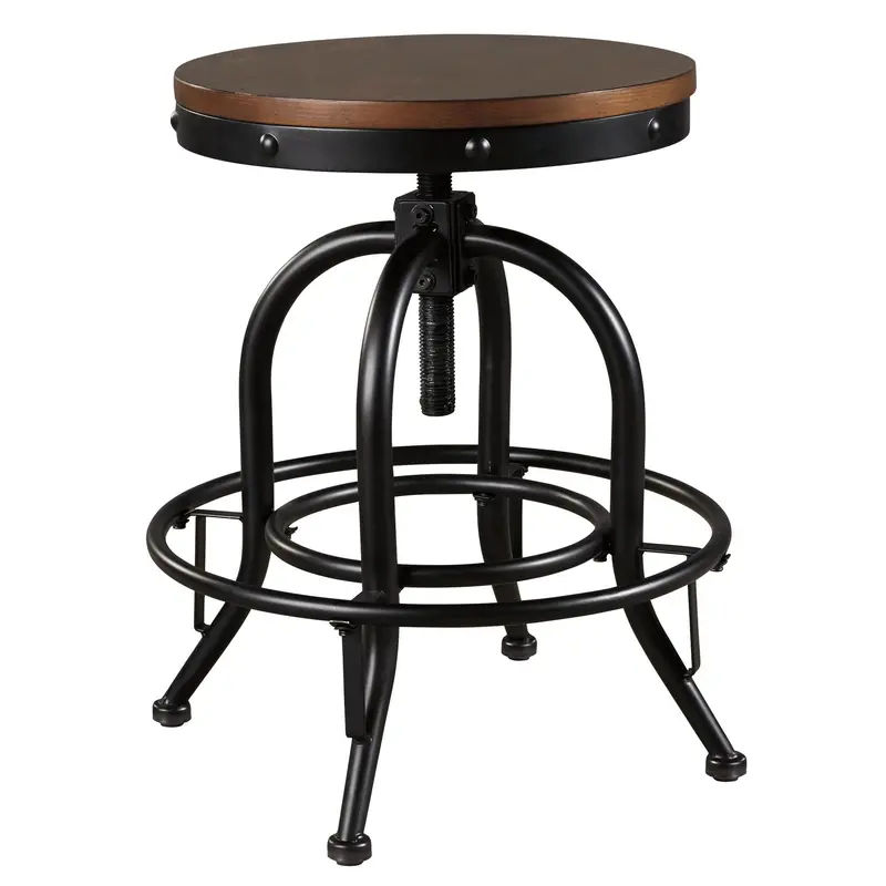 Ashley Valebeck Adjustable Bar Stool – Height-Adjustable Modern Design 1