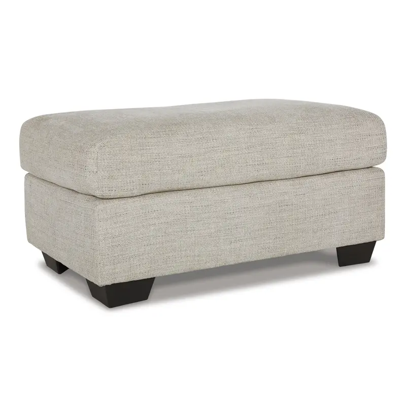 Ashley Vayda Upholstered Ottoman – Coordinating Footstool For Sofa Set 1