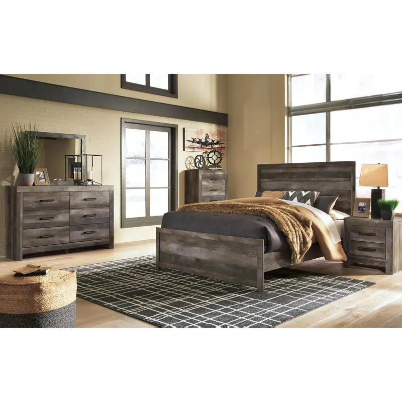 Ashley Wynnlow B440 Queen Panel Bedroom Set – 7-Piece Collection 1