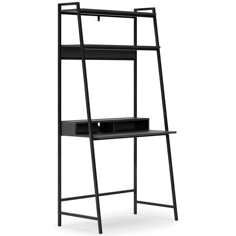 Ashley Yarlow H215-27 L-Shaped Home Office Desk With Integrated Shelving 1