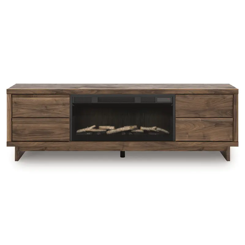 Ashley Zadilyn W3367W1 72-Inch Media Console With Electric Fireplace 1
