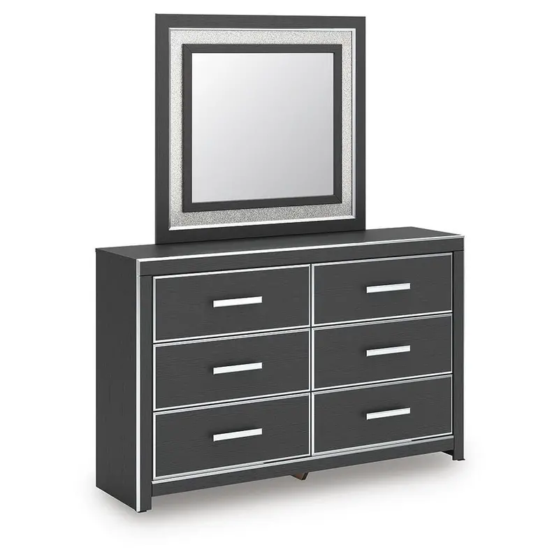 Ashley Zuraleus Pcb3380B1 Dresser And Coordinating Full-Length Mirror 1