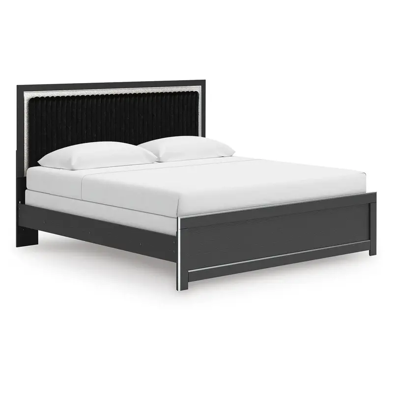 Ashley Zuraleus Pcb3380B12 King Upholstered Panel Bed 1
