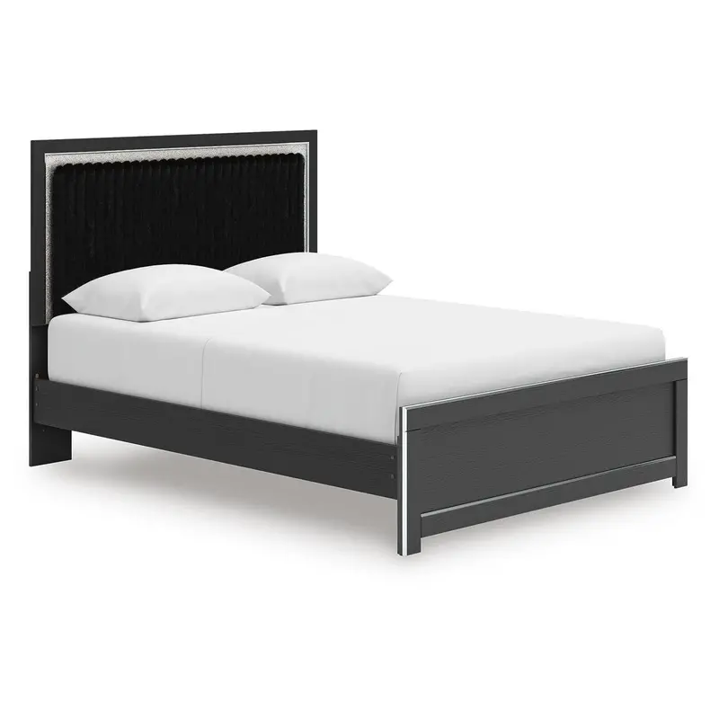 Ashley Zuraleus Pcb3380B2 Queen Upholstered Platform Bed Frame 1