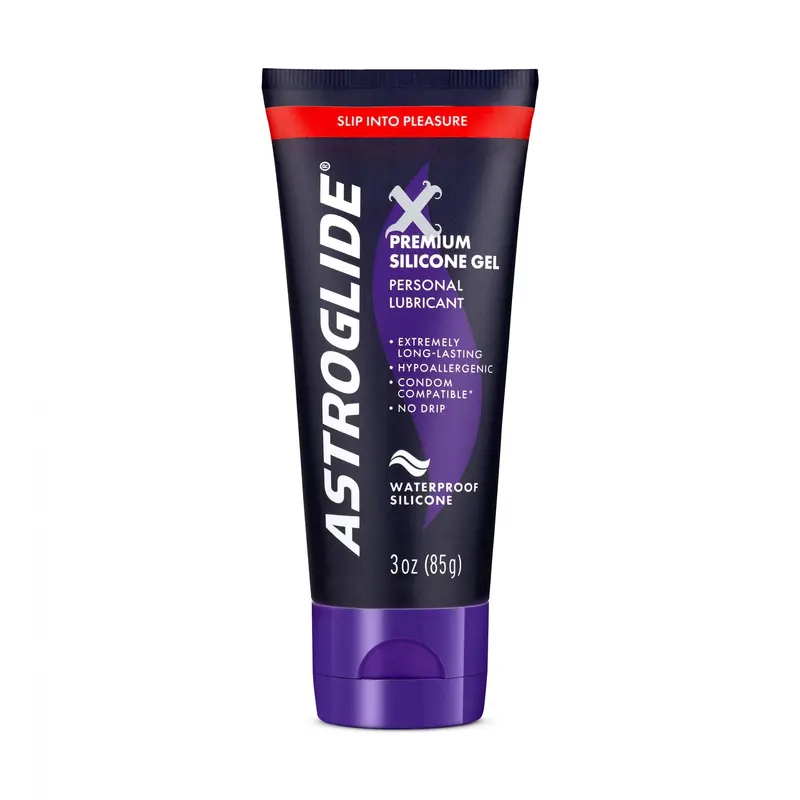 Astroglide X Premium Silicone Gel Lubricant – Thick & Non-Drip Consistency 1