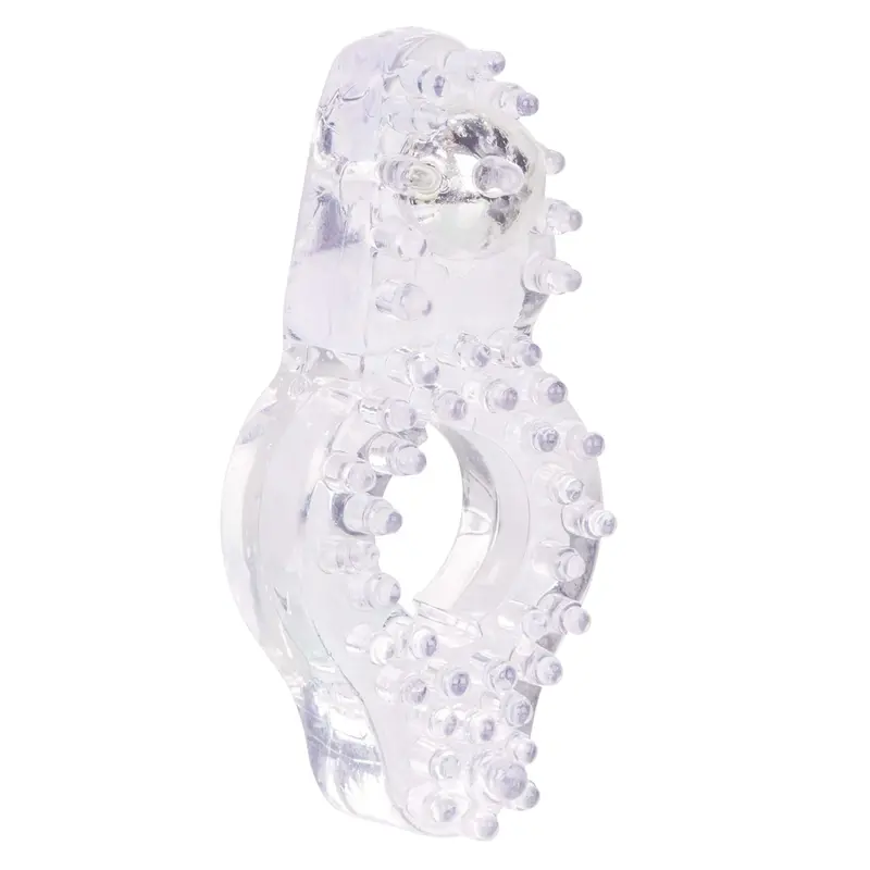 Basic Essentials Teaser Cock Ring – Clear Flexible Ring For Subtle Enhancement 1