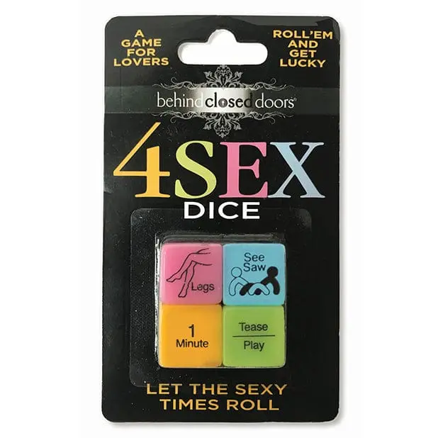 Behind Closed Doors Couples’ Sex Dice Game By Little Genie – Interactive Intimacy Kit 1