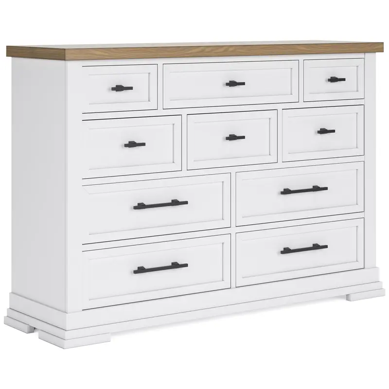 Benchcraft Ashbryn B844-31 Dresser – Wide 6-Drawer Bedroom Organizer 1