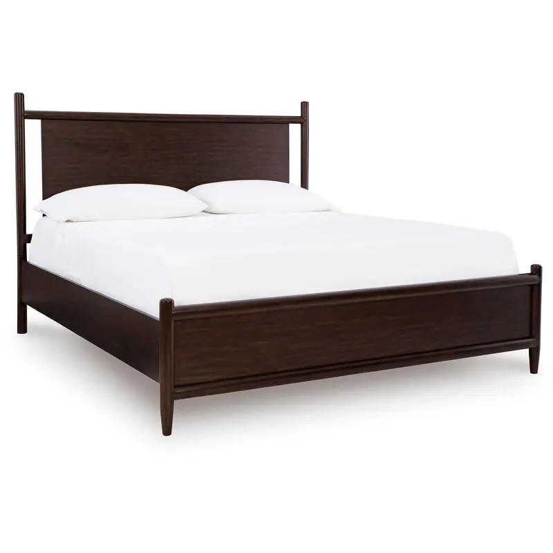 Benchcraft Dantenton Queen Panel Bed – Transitional Bedroom Centerpiece 1