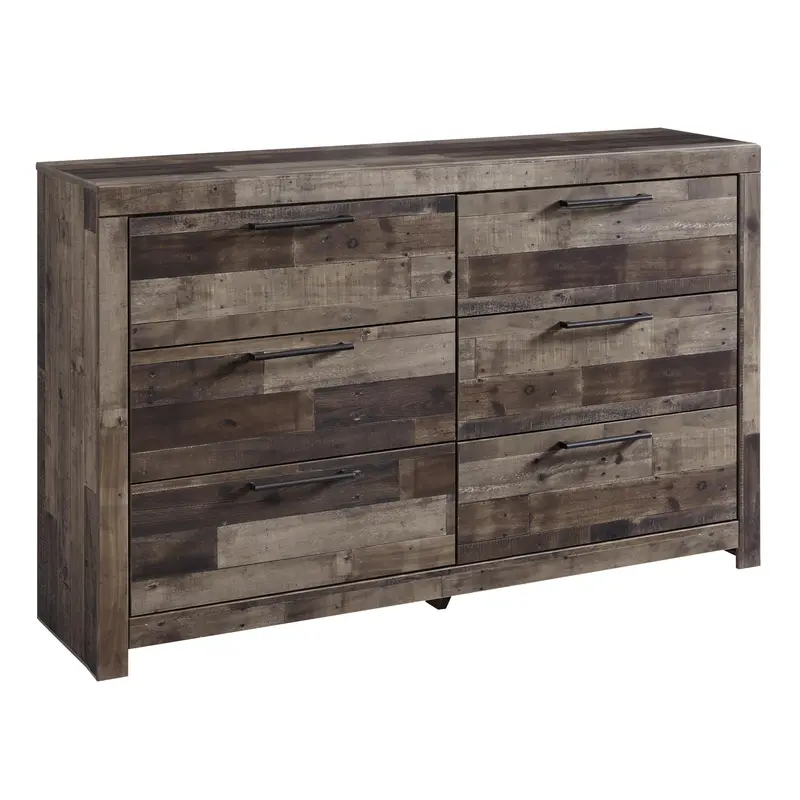 Benchcraft Derekson 6-Drawer Dresser – Wide Profile Bedroom Centerpiece 1