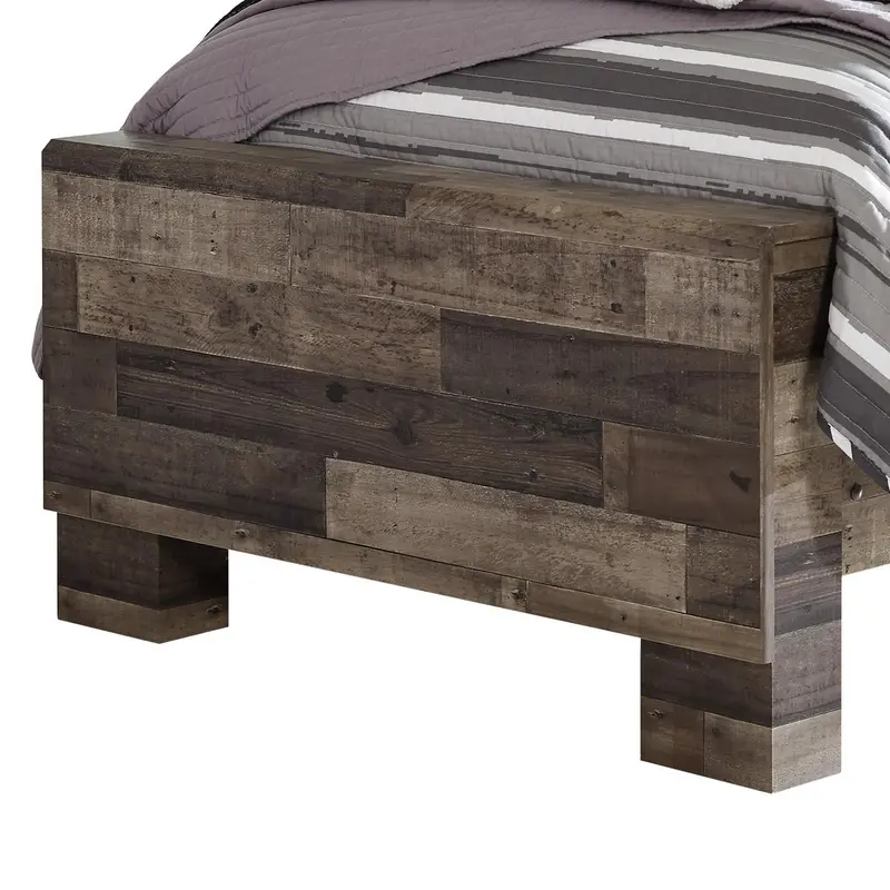 Benchcraft Derekson B200-52 Twin Panel Footboard With Clean Lines 1
