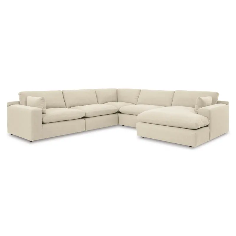 Benchcraft Elyza 10006S7 Five-Piece Modular Sectional Sofa Featuring Right-Arm Chaise 1