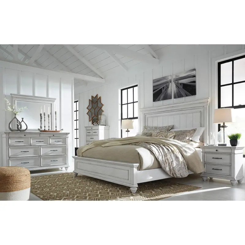 Benchcraft Kanwyn B777B3 Queen Bedroom Set – 5-Piece Panel Collection 1