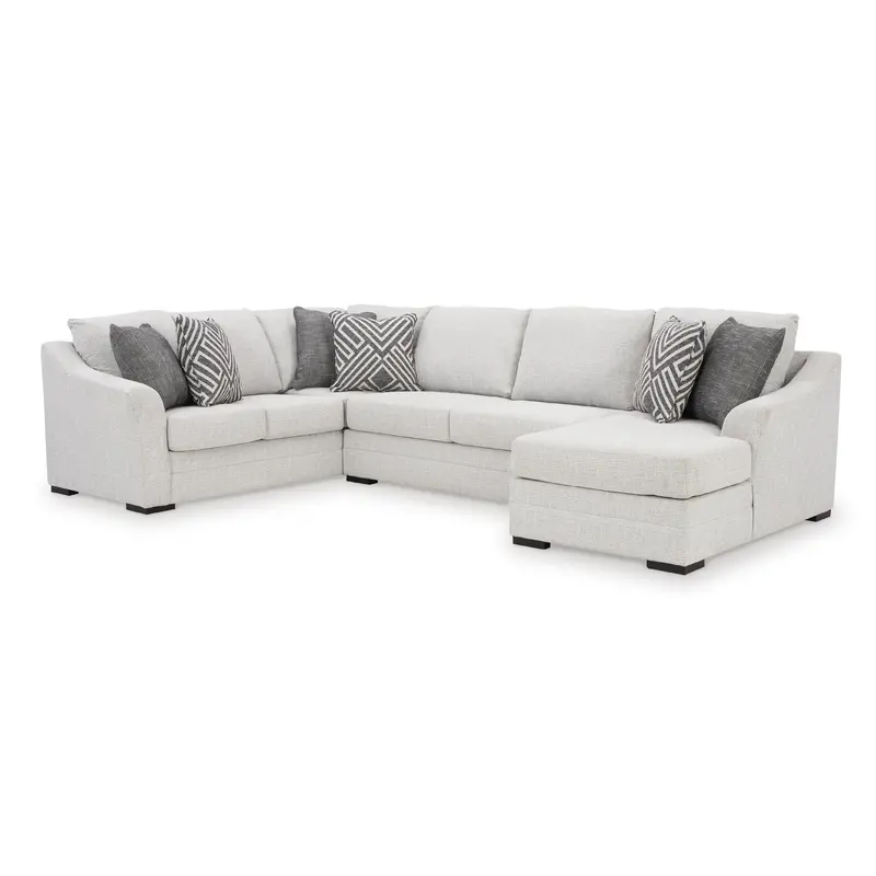 Benchcraft Koralynn 54102S2 Sectional With Chaise – 3-Piece Contemporary Sofa 1