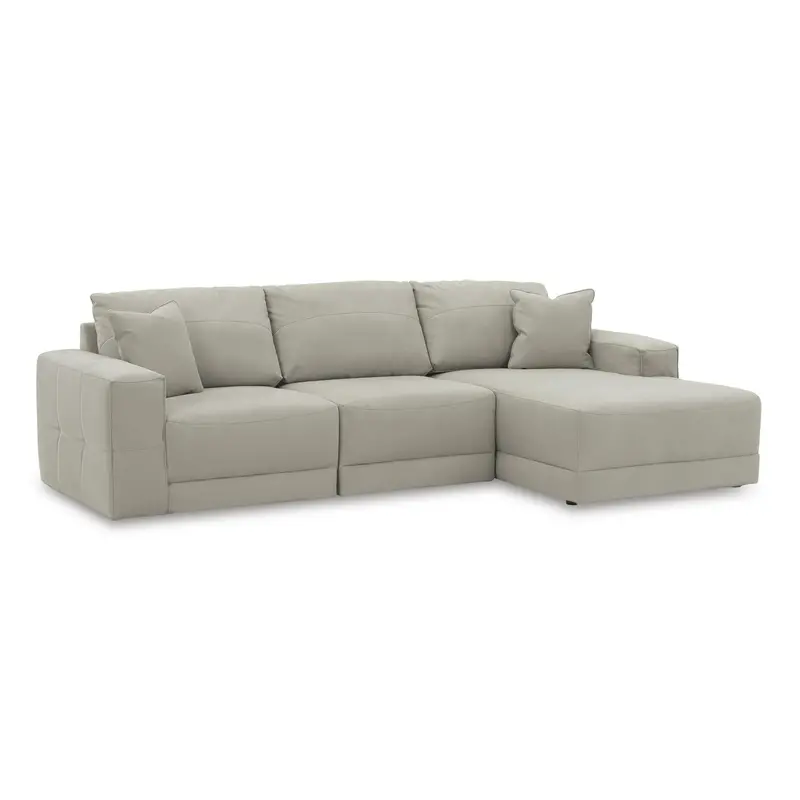 Benchcraft Next-Gen Gaucho 18304S2 Sectional Sofa With Chaise – 3-Piece Contemporary Design 1