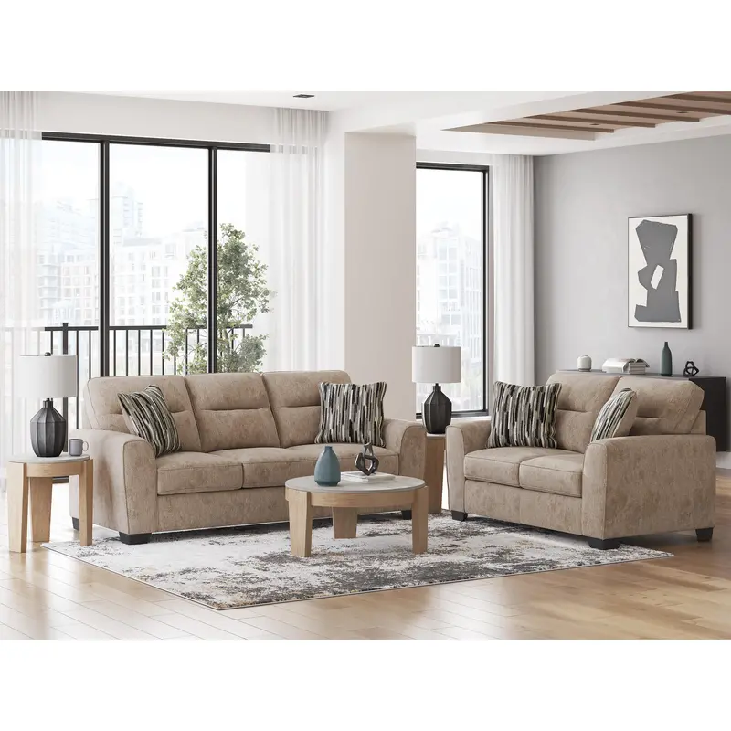 Benchcraft Olten 2-Piece Living Room Collection – Sleek Sofa And Matching Chair 1