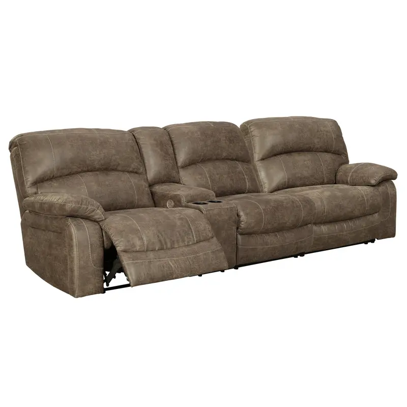 Benchcraft Segburg 2-Piece Power Reclining Sectional – Fabric Upholstery 34303S1 1