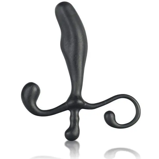 Blue Line Prostate Gear P-Spot Massager – Ergonomic Black Vibrator For Targeted Male G-Spot Stimulation 1