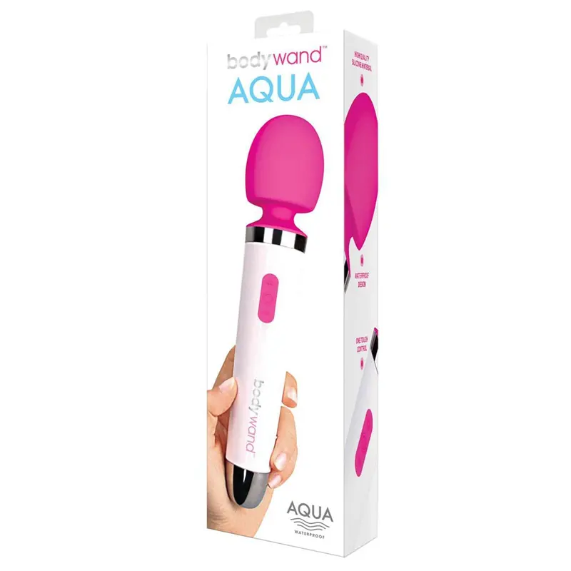 Bodywand Xgen Aqua Waterproof Wand Massager – Pink, Submersible Design 1