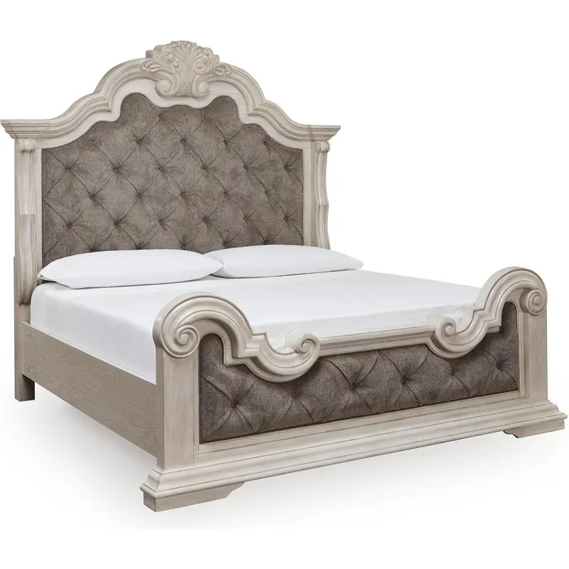 Bruchandi Upholstered Panel Bed – King Size, Soft-Finished Platform Bed By Signature Design By Ashley 1