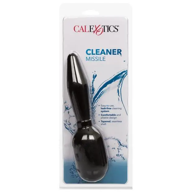 California Exotics Cleaner Missile Anal Douche – Black Hygiene Tool 1