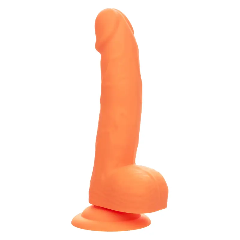 California Exotics Neon-Colored Realistic Silicone Dildo – 6" Textured Studded Design 2