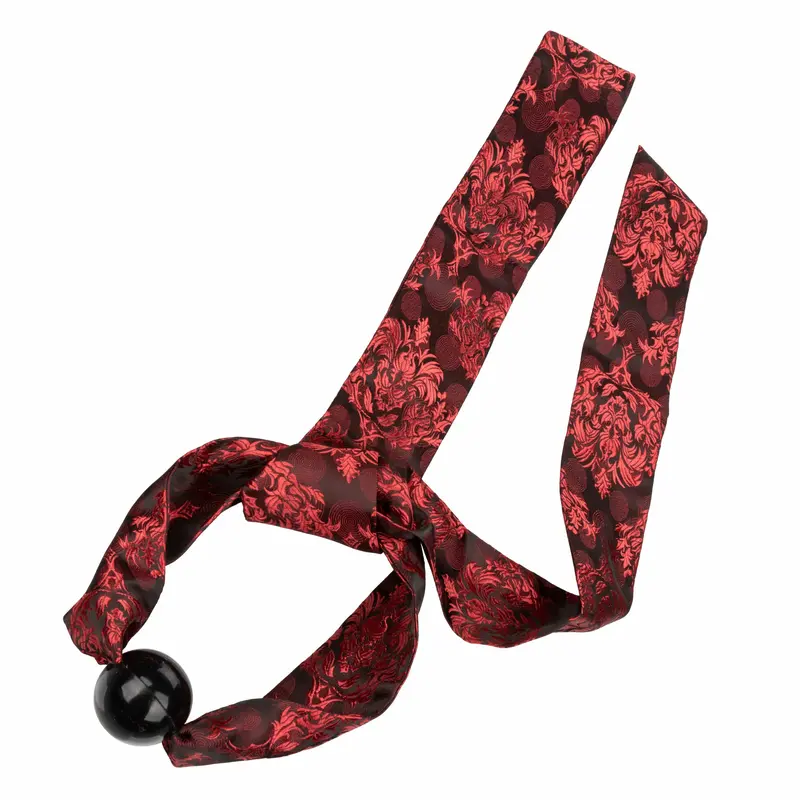California Exotics Scandal Black Ball Gag With Adjustable Strap 1