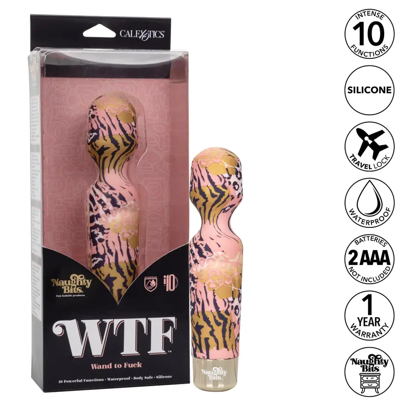 California Exotics Wtf Wand – Multi-Color High-Power Wand Massager 1