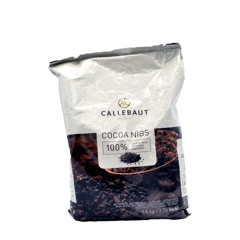 Callebaut Cocoa Nibs – 800 G Roasted Cacao Pieces For Texture & Flavor 1