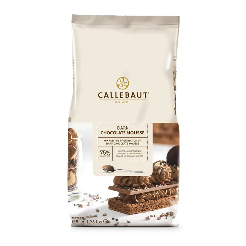 Callebaut Dark Chocolate Mousse Powder – 800G 1