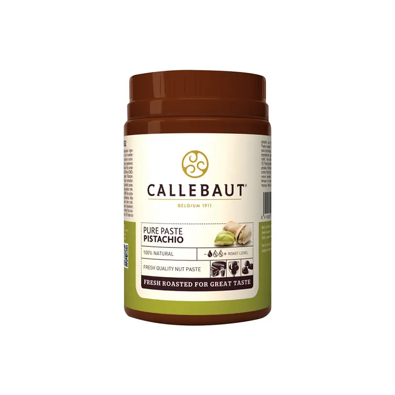 Callebaut Pistachio Paste – Smooth, Rich Flavor, 1 Kg Foodservice Pack 1