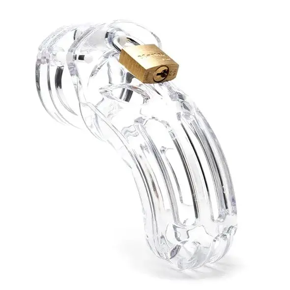 Cbx Curve 3 Chastity System – 3.75-Inch Curved Cock Cage With Lock 1