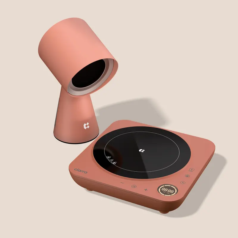 Ciarra Kitchen Cookvent Duo – Portable Induction Cooktop Paired With Hood To Go Air Purifier 1