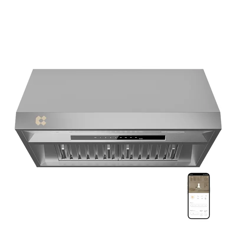 Ciarra Professional 36-Inch Range Hood Insert – 4-Speed Smart Control, 304 Stainless Steel, 950 Cfm 1