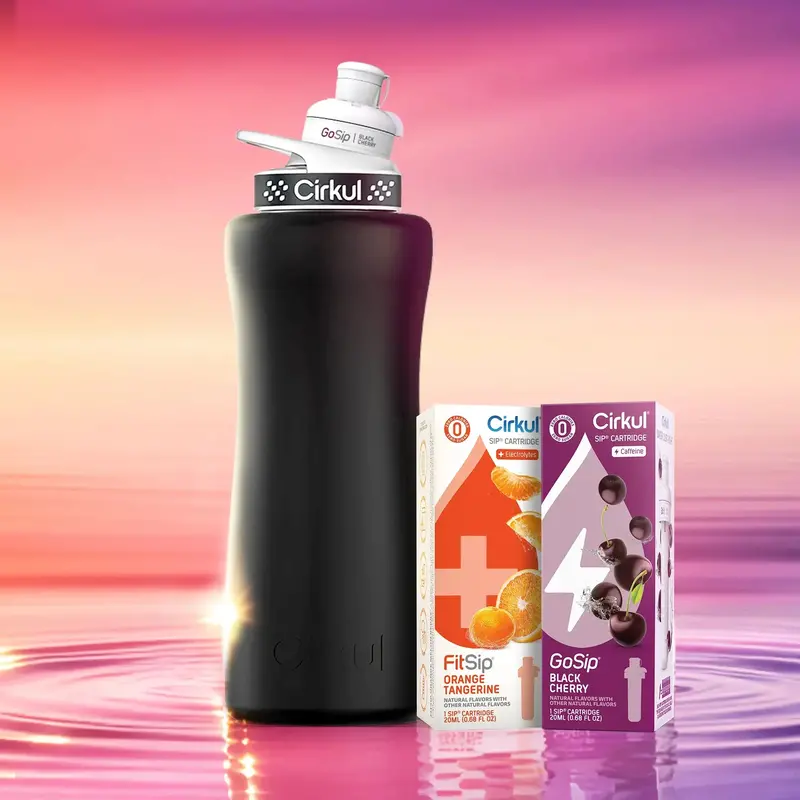 Cirkul Bottle And Sip Cartridge Value Bundle 1
