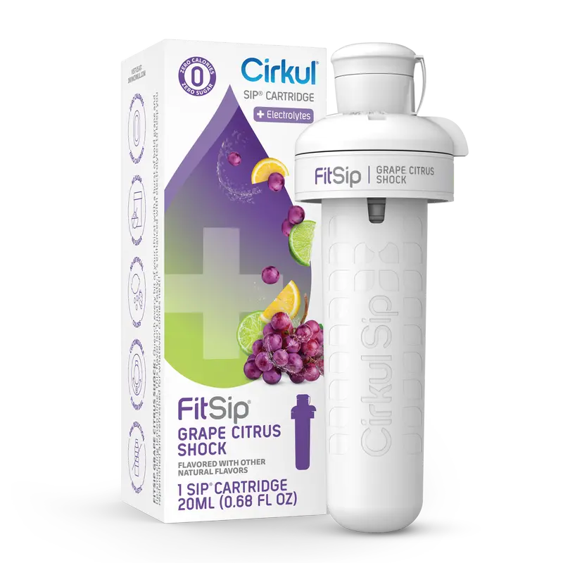 Cirkul Cx Fitsip Grape Citrus Shock Cartridge Pack 1