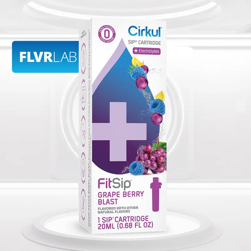 Cirkul Cx Series: Fitsip Grape Berry Blast Cartridge 1