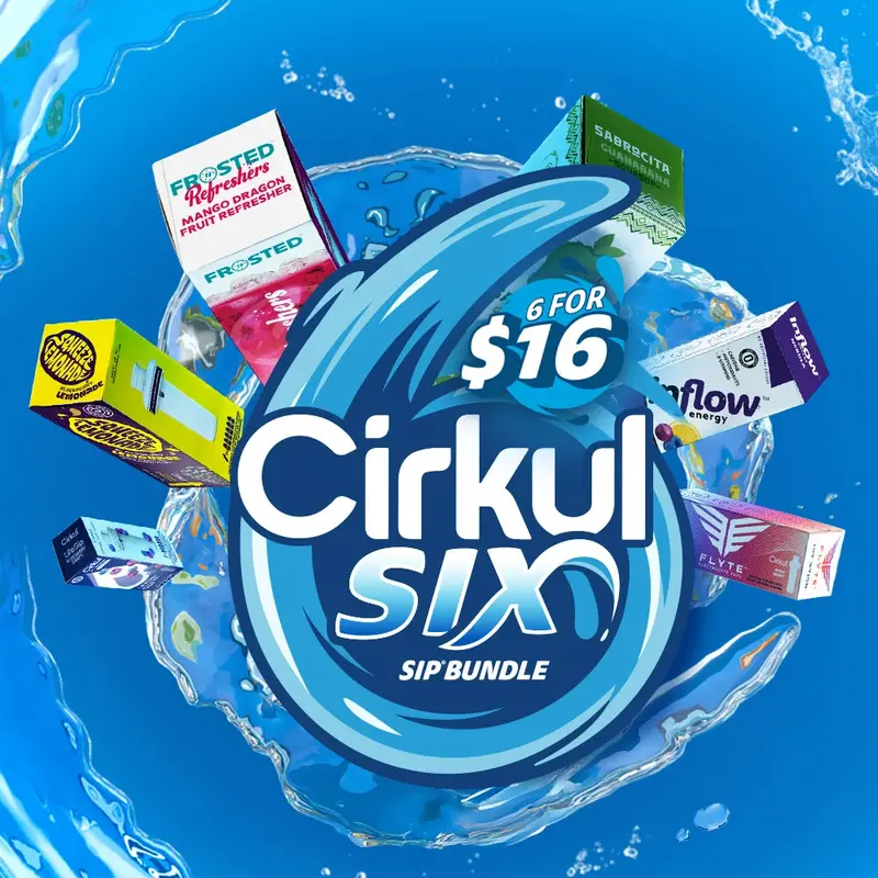 Cirkul June 2025 Sip® Cartridge Pack – 6-Count Variety Bundle 1