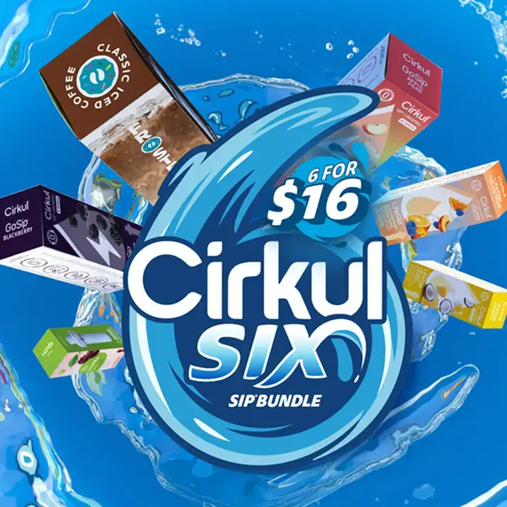 Cirkul November 2025 Six-Pack Sip Cartridge Bundle 1