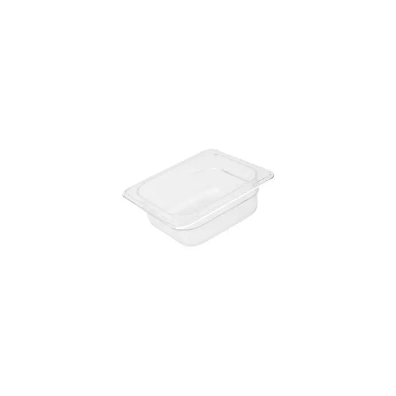 Clear Polycarbonate Steam Pan – 1/6 Gn Size For Commercial Kitchens 1