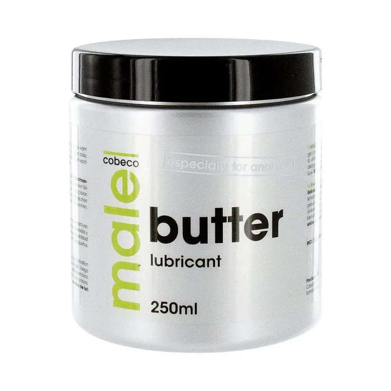 Cobeco Pharma Male Butter Anal Lubricant – Water-Based, 250Ml 1