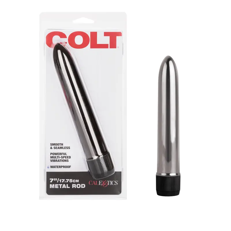 Colt Metal Rod Vibrator – Precision-Machined Stainless Steel Stimulator 2