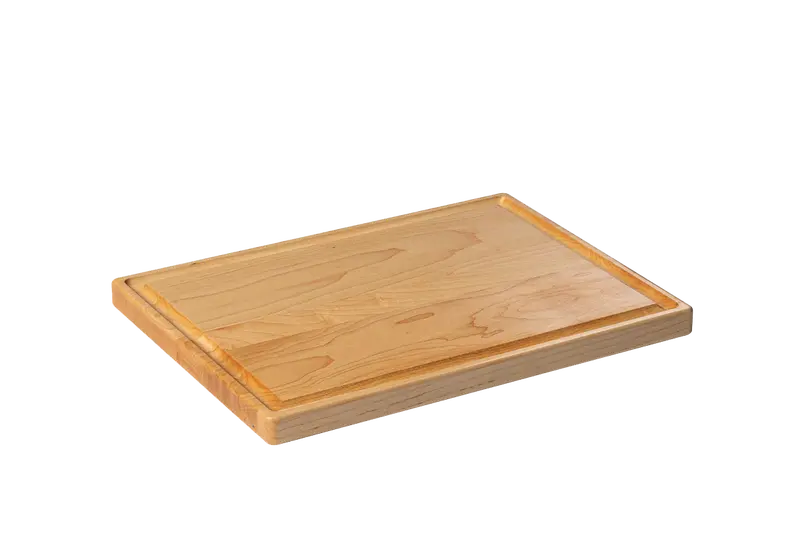 Compact 12-Inch Cutting Board With Integrated Juice Groove 1