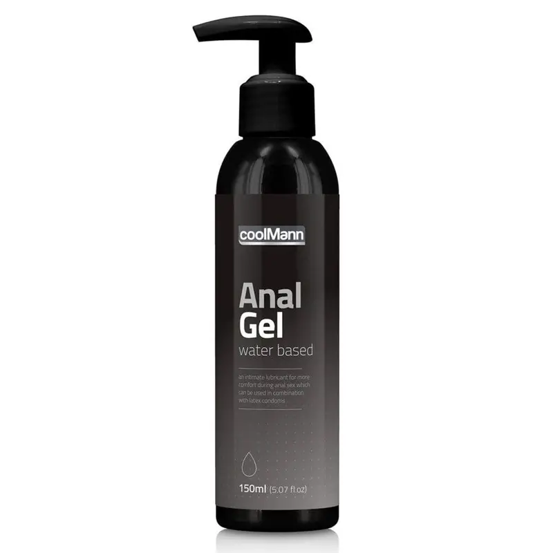 Coolmann - Anal Gel Water Based Lubricant 150Ml 1