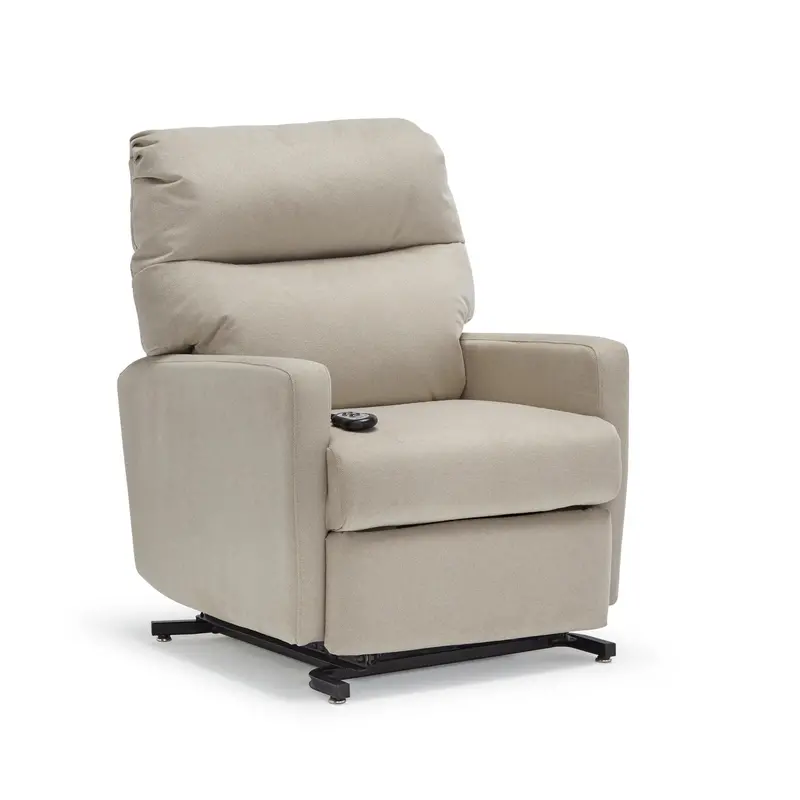 Covina 1A71 Linen Petite Power Lift Recliner – Compact Supportive Seating 1